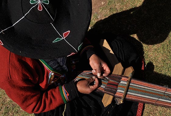 Chinchero-Weaving